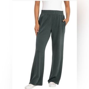 Spyder Women's Soft Ribbed Wide Leg Pants NWT